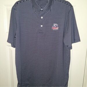 Southern Tide Belmont Bruins Tide To Trail Short Sleeve Polo Shirt Men's sz Med